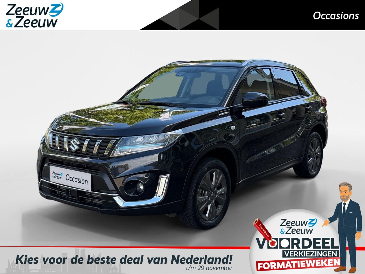 Suzuki Vitara - 1.4 Boosterjet Select Smart Hybrid | CAMERA | APPLE CARPLAY / ANDROID AUTO | - AutoWereld.nl