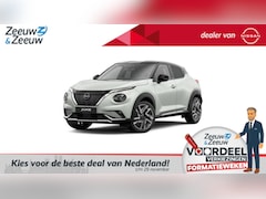 Nissan Juke - 1.6 Hybrid N-Design | € 1500, = KORTING INCLUSIEF INRUILPREMIE* | TWO TONE | ACHTERUITRIJC