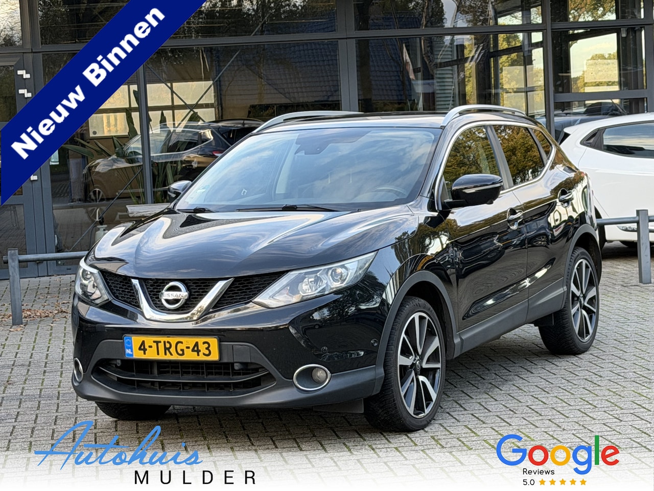 Nissan Qashqai - 1.5 dCi Tekna Pano/Trekhaak/Cruise/360 Cam/Led - AutoWereld.nl