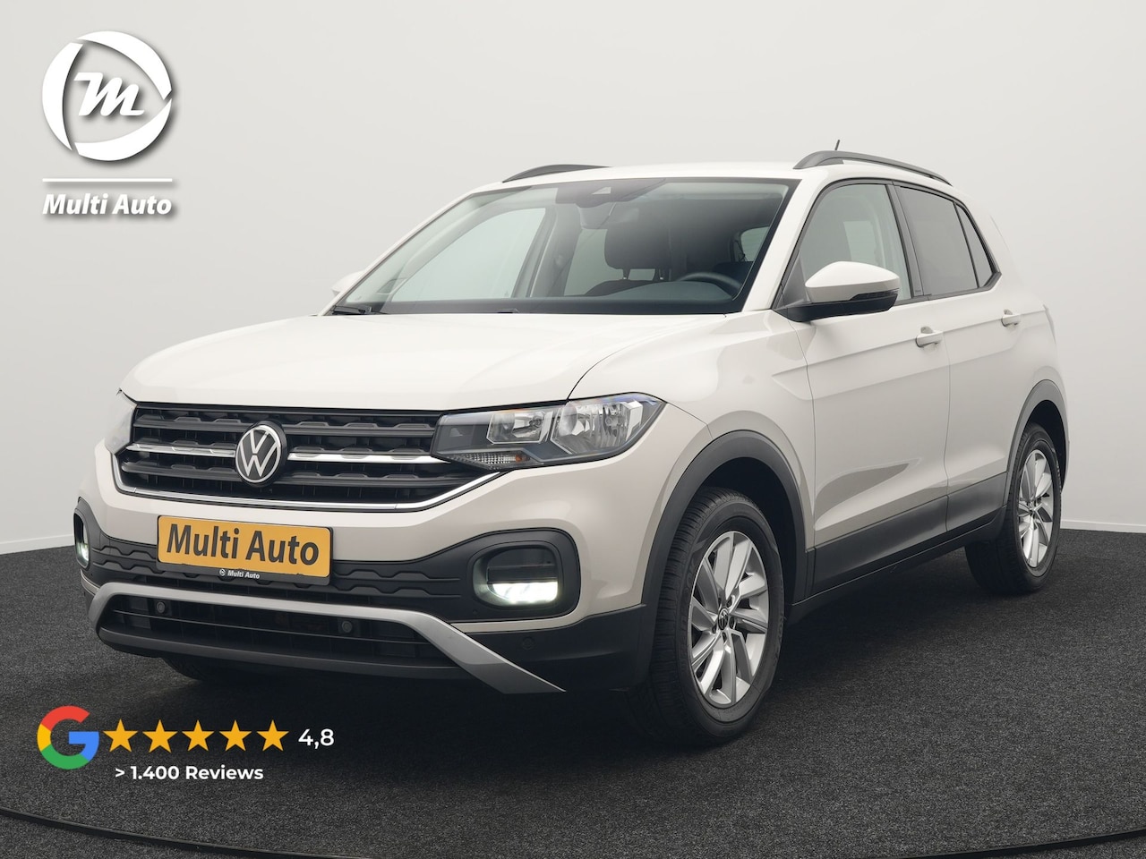 Volkswagen T-Cross - 1.0 TSI Life 96pk Dealer O.H | Voorstoelen Verwarmd | Apple Carplay | Navigatie | DAB | Fr - AutoWereld.nl