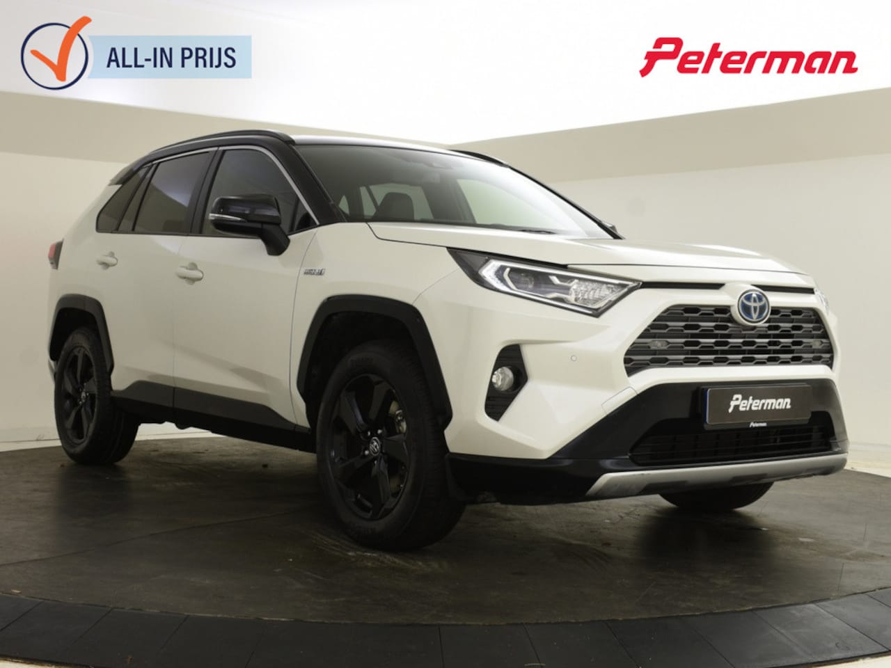 Toyota RAV4 - 2.5 Hybrid Bi-Tone | Navigatie | Parkeersensoren V+A | Stoelverw - AutoWereld.nl