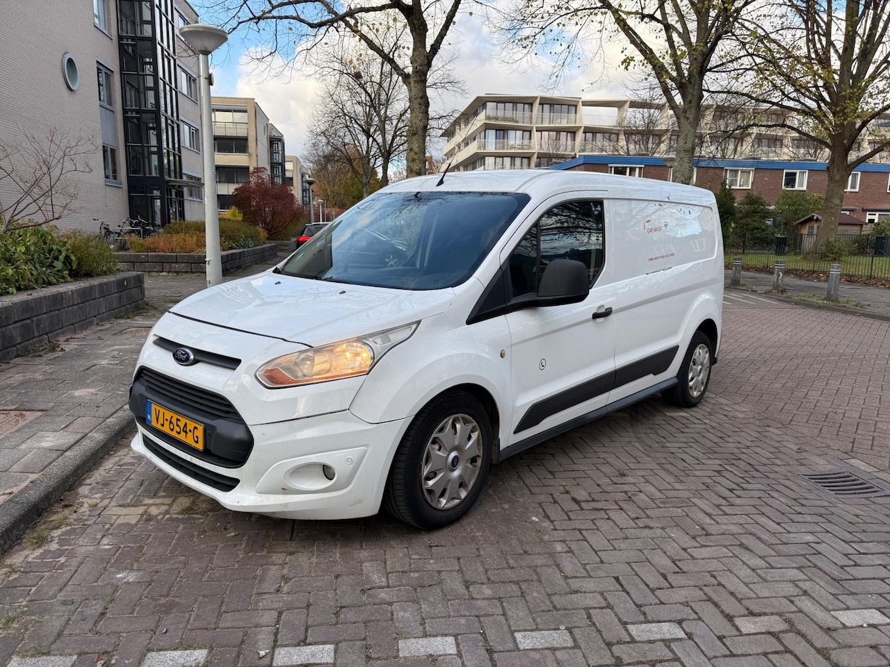Ford Transit Connect - 1.6 TDCI L2 Airco Cruise 3pers - AutoWereld.nl