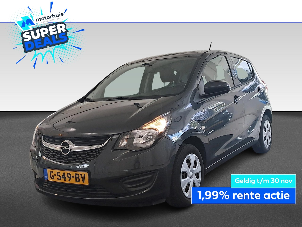 Opel Karl - 1.0 75pk 120 Jaar Edition / Airco / Cruise Controle - AutoWereld.nl