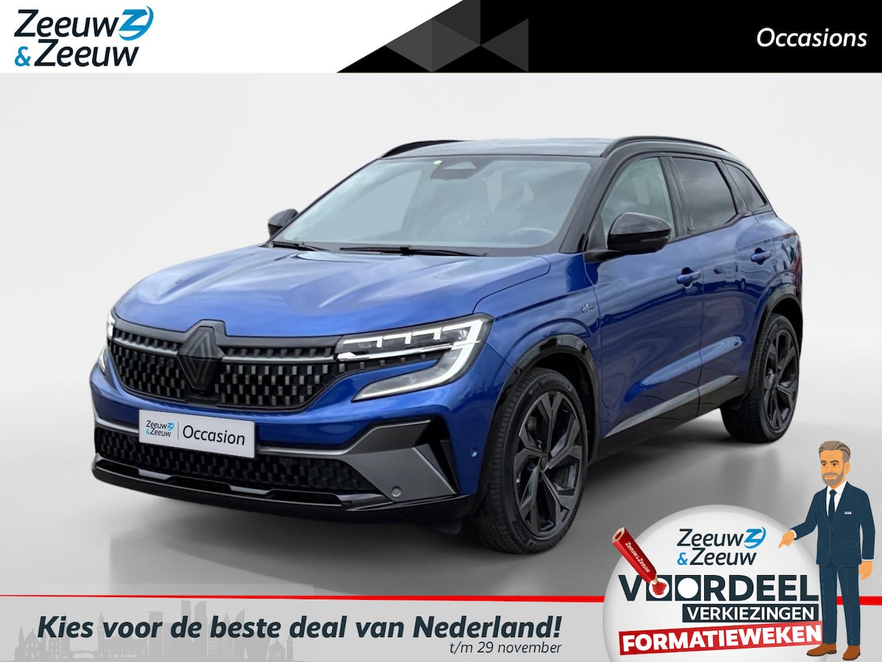 Renault Austral - 200PK E-Tech full hybrid Iconic Esprit Alpine AT | Elektrische Achterklep | Elektrische Vo - AutoWereld.nl