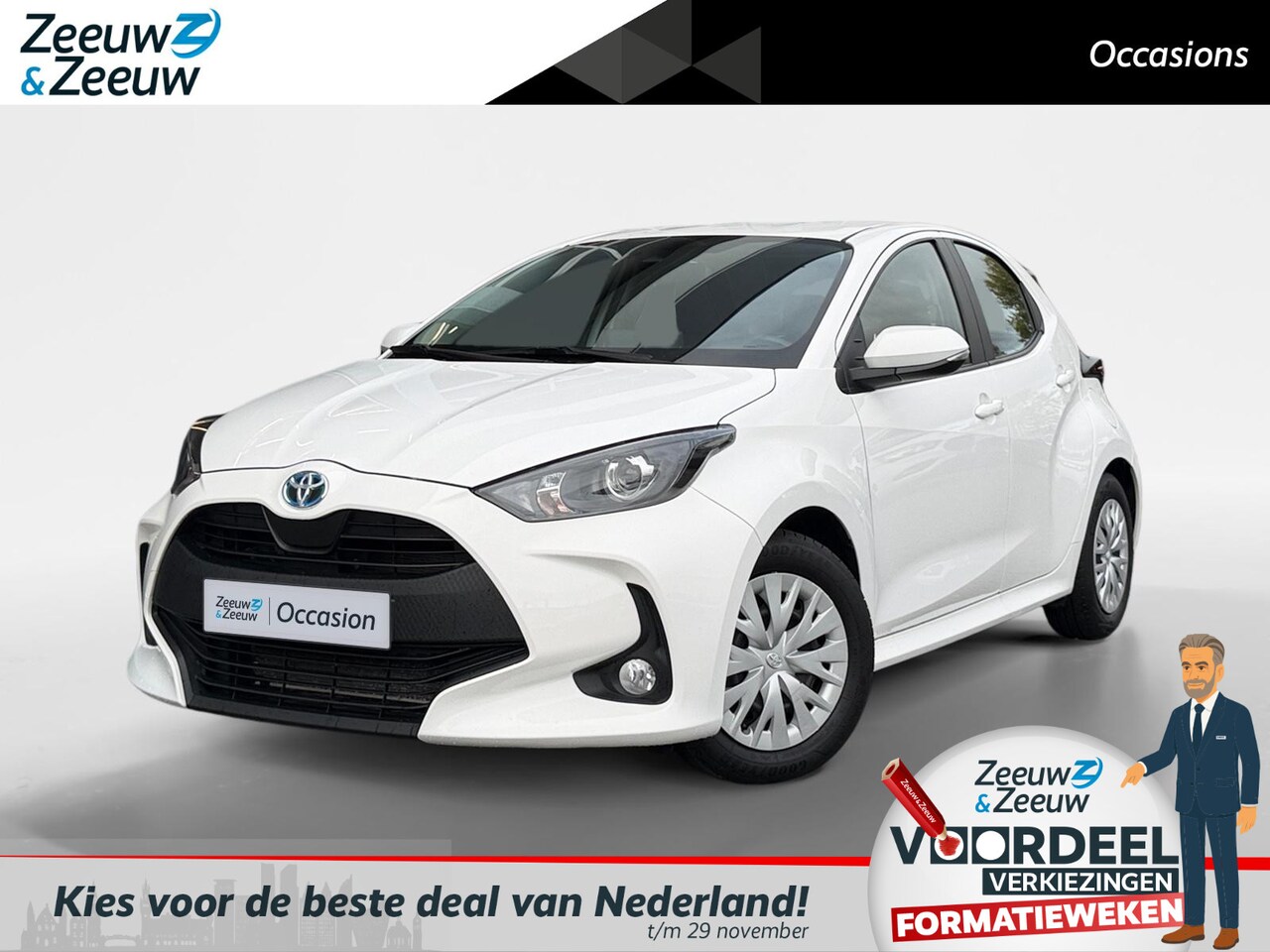 Toyota Yaris - 1.5 Hybrid 115 Comfort | Navigatie | Climate | Camera | - AutoWereld.nl