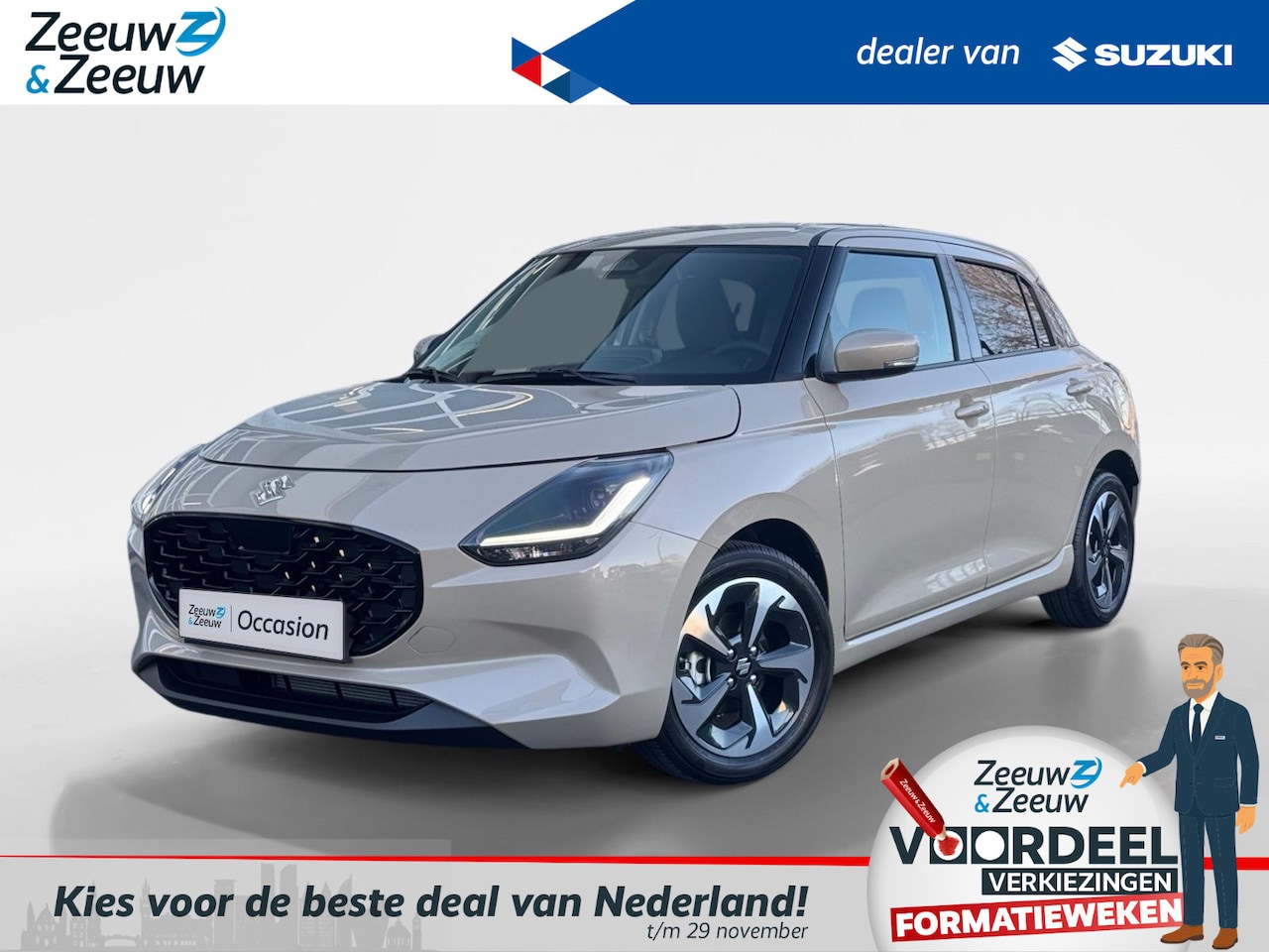 Suzuki Swift - 1.2 Style | Beste deal van NL! | €2500 korting - AutoWereld.nl