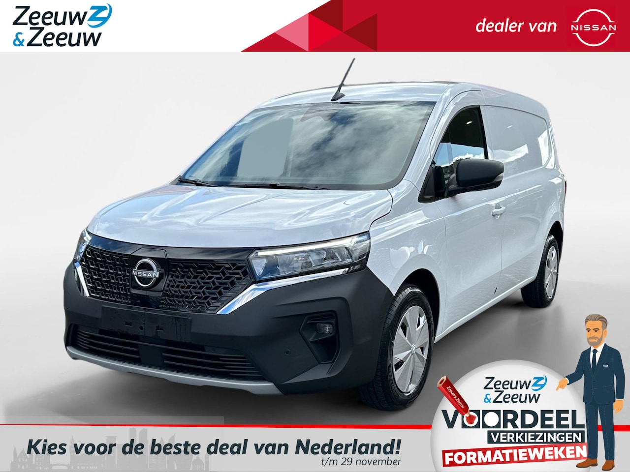 Nissan Townstar - N-Connecta L2 44 kWh €8100.- Korting  | 5 JAAR GARANTIE | APPLE CAR/ANDROID AUTO | ECO LED - AutoWereld.nl