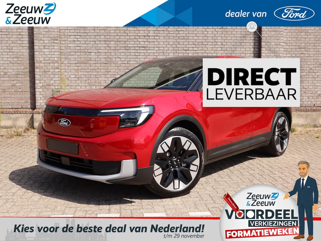 Ford Explorer - Premium Extended Range RWD 77 kWh 286PK | 0,99% Rente i.c.m. Ford Options | Panoramadak | - AutoWereld.nl