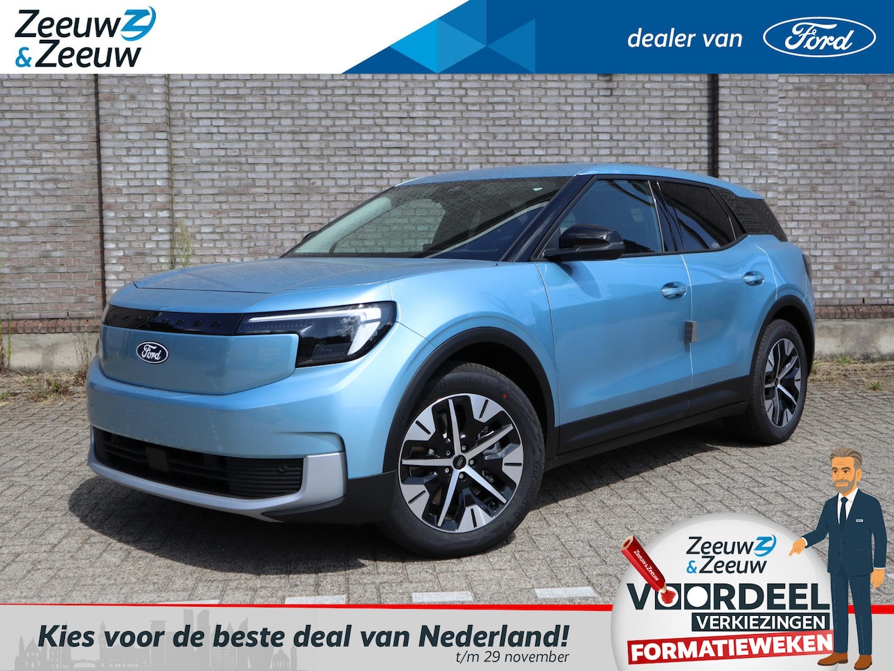 Ford Explorer - Select Extended Range RWD 77 kWh 286PK | Comfortpack 1 | 0,99% Rente i.c.m. Ford Options | - AutoWereld.nl