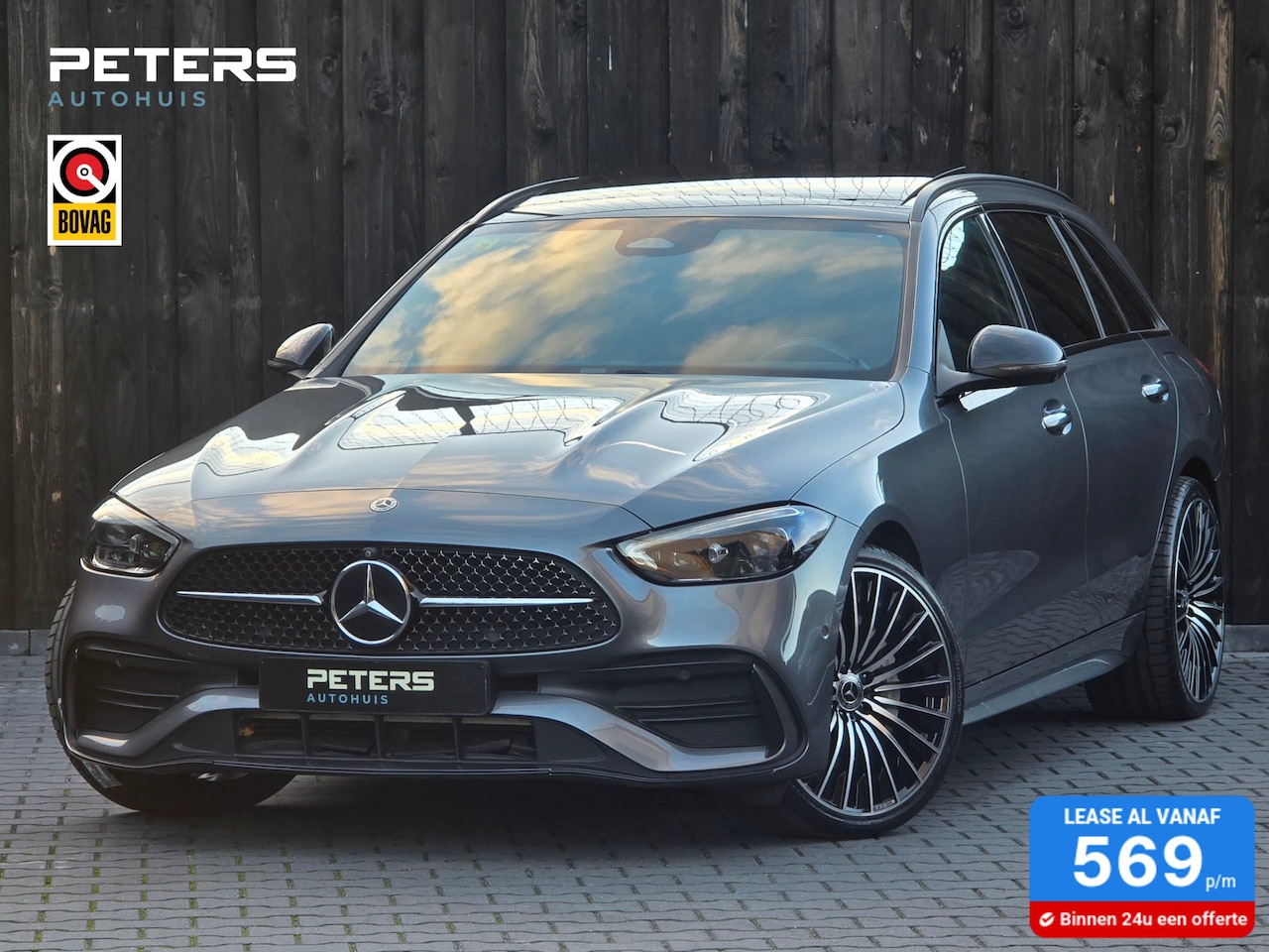 Mercedes-Benz C-klasse Estate - 300 e AMG Line Limited| 1e eigenaar - AutoWereld.nl