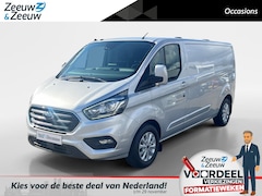 Ford Transit Custom - 320 2.0 TDCI L2H1 Limited | Actie prijs | 170 pk Automaat | Navigatie | Trekhaak | Wegklap