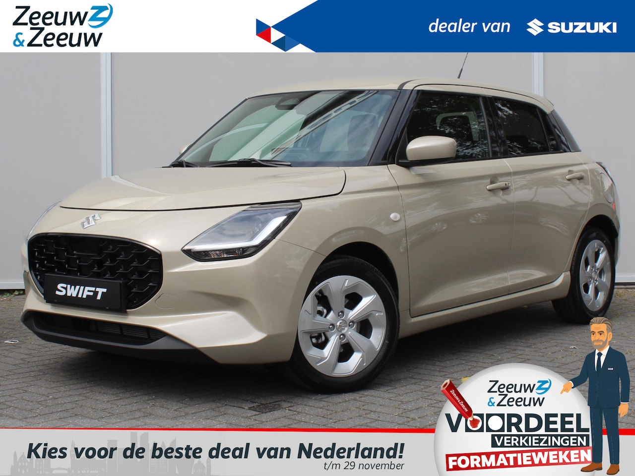 Suzuki Swift - 1.2 Select *| Beste deal van NL! | €2500 korting - AutoWereld.nl