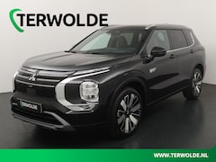 Mitsubishi Outlander - 2.4 PHEV Instyle+ | €4.000 Voordeel | Bruin leder interieur + zwarte dakhemel | Massagesto