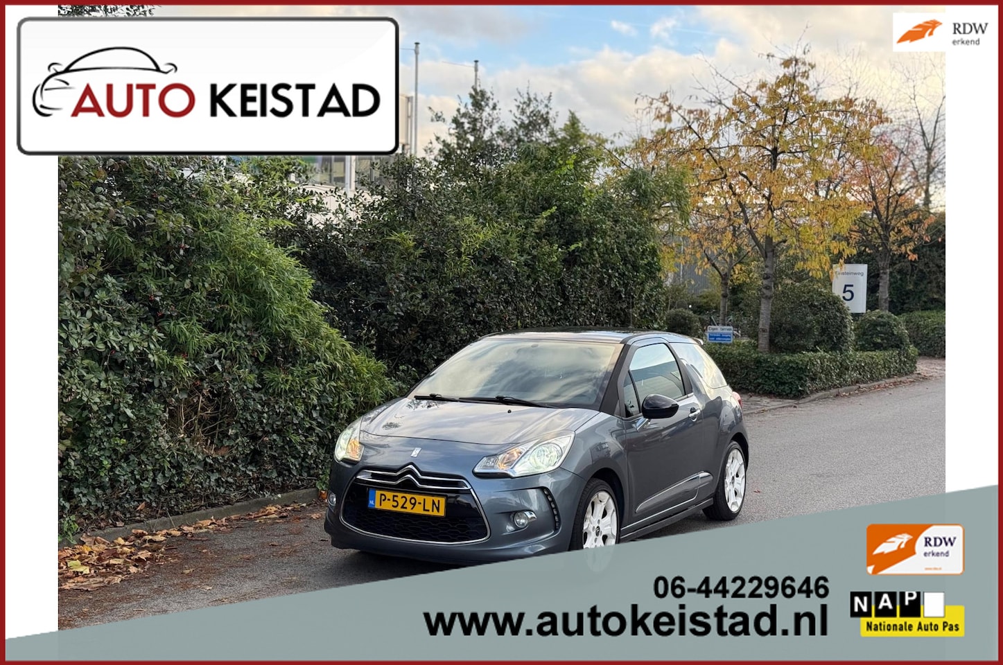 Citroën DS3 - 1.6 THP Sport 156PK XENON/CLIMA/CRUISE! - AutoWereld.nl