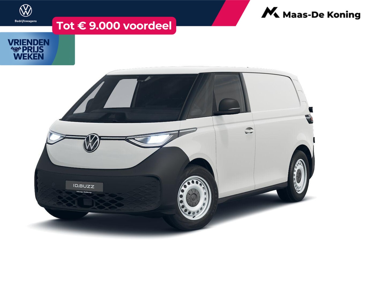 Volkswagen ID. Buzz Cargo - Bedrijfswagens Economy Business 79kWh 286pk - AutoWereld.nl