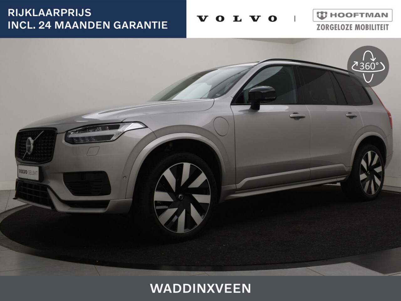Volvo XC90 - T8 PLUG-IN HYBRID ULTRA DARK BOWERS&WILKINS LUCHTVERING TREKHAAK - AutoWereld.nl
