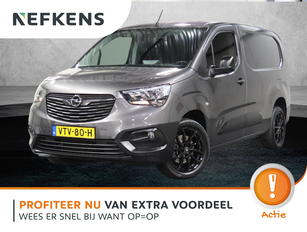 Opel Combo - L2 130PK AUTOMAAT | AppleCarplay/AndroidAuto | Parkeersensoren | Airco | Camera | Cruise C - AutoWereld.nl