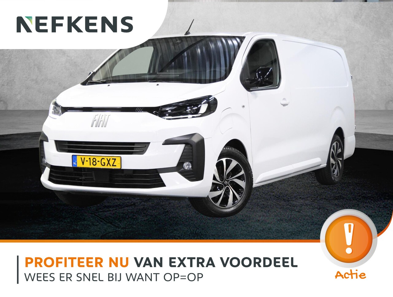 Fiat E-Scudo - L3 75 kWh 136PK | AppleCarPlay/AndroidAuto | Airco | Armsteun | Camera | 3 Zits | Navigati - AutoWereld.nl