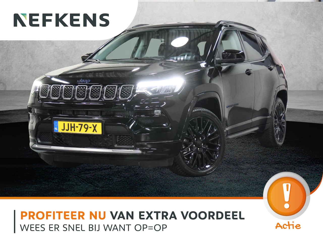 Jeep Compass - 4xe 240PK Plug-in Hybrid Electric Upland 4x4 | AUTOMAAT | AppleCarPlay/AndroidAuto | Adapt - AutoWereld.nl