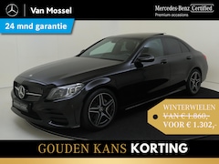 Mercedes-Benz C-klasse - 180 Business Solution AMG / Stoelverwarming / Achteruitrijcamera / Panorama-schuifdak / Ni