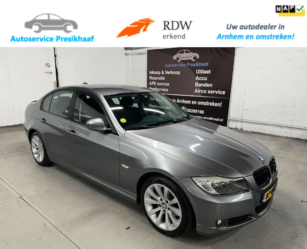 BMW 3-serie - 318i Business Line NAVIGATIE / 17" VELGEN - AutoWereld.nl