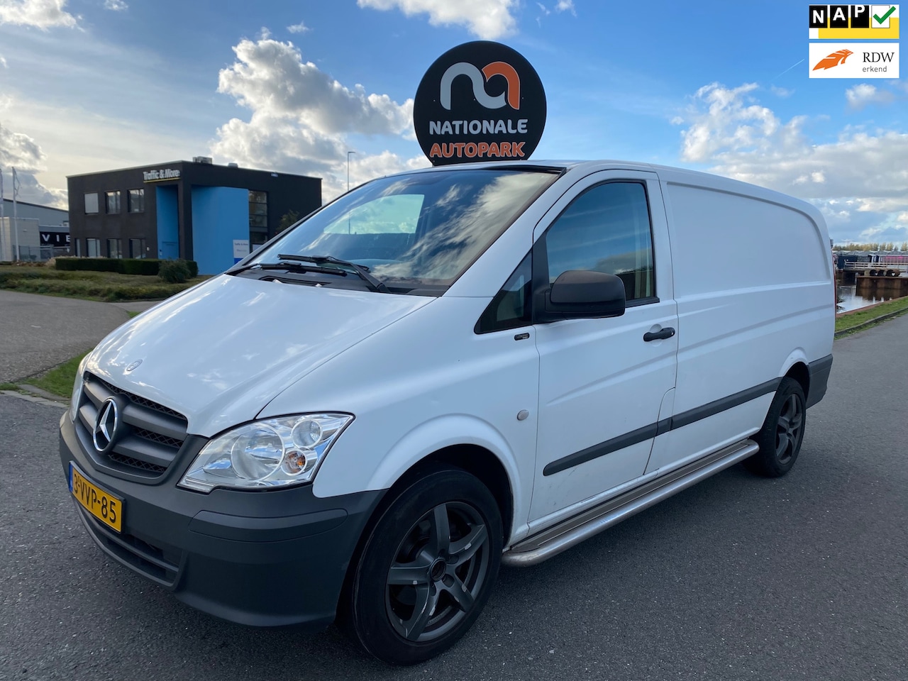 Mercedes-Benz Vito - 2012 * 113 CDI 320 Lang * AUTOMAAT * LMV * SIDE BARS * ELEC. RAMEN * AIRCO - AutoWereld.nl
