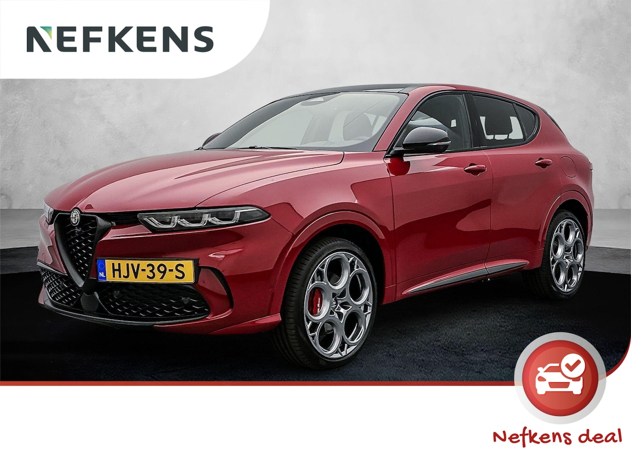 Alfa Romeo Tonale - SUV Tributo Italiano Hybrid 280 pk Automaat | Navigatie | Elektrisch Glazen Panoramadak | - AutoWereld.nl