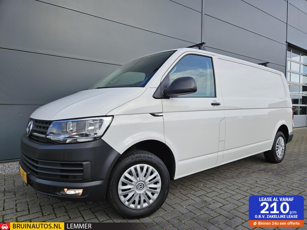 Volkswagen Transporter - 2.0 TDI L2H1 Airco navi MF stuur 102 Pk 100 % ondh - AutoWereld.nl