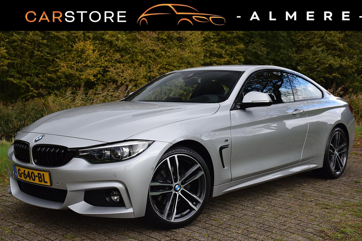 BMW 4-serie Coupé - 420i High Executive*M-Pakket*H&K*Virtual*19"Inch*66Dkm*2e eig* - AutoWereld.nl