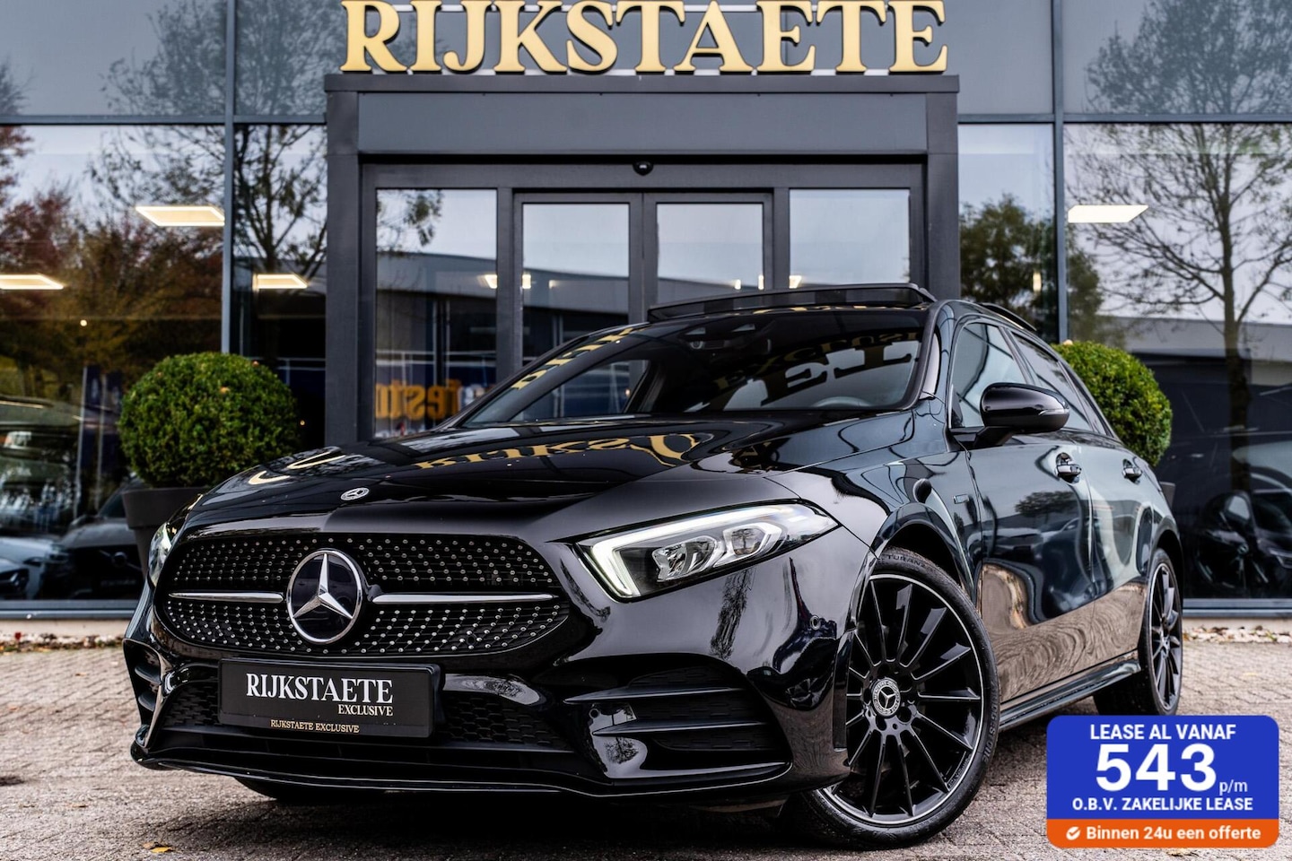 Mercedes-Benz A-klasse - A250e AMG|PANO|19''|BURMESTER|CAMERA|LED - AutoWereld.nl