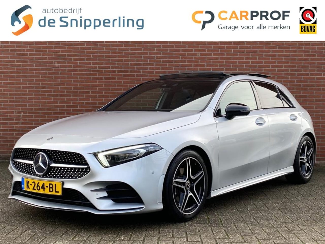 Mercedes-Benz A-klasse - 180 BUSINESS SOLUTION AMG PANO/SCHUIFDAK NAVI CLIMA STOELVW CAMERA - AutoWereld.nl