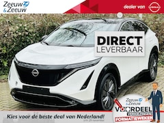 Nissan Ariya - Evolve 66 kWh | €5 .000, - voorraad korting inclusief inruilpremie | Navigatie, Apple Carp