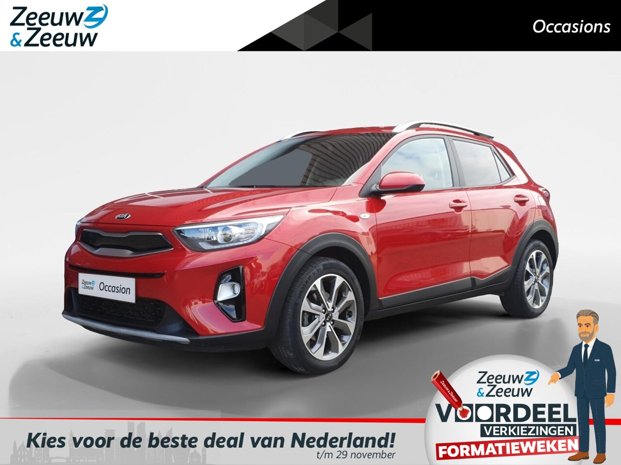 Kia Stonic - 1.0 T-GDi Sports Edition | Navigatie | Camera | Apple Carplay / Android Auto | Cruise cont - AutoWereld.nl