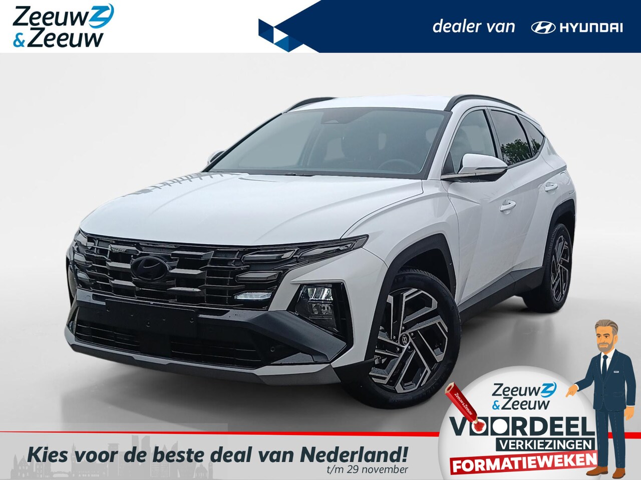 Hyundai Tucson - 1.6 T-GDI PHEV Comfort | Z&Z Top Deal | Van € 45.800 nu voor € 42.500 | - AutoWereld.nl