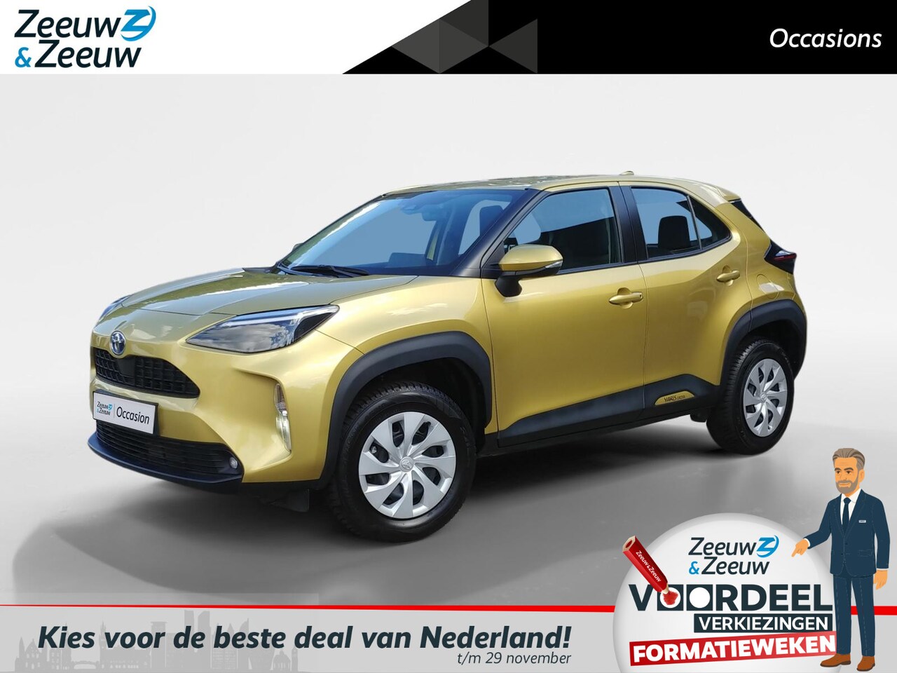 Toyota Yaris Cross - 1.5 Hybrid Active | Apple carplay | Android auto | Climate control - AutoWereld.nl