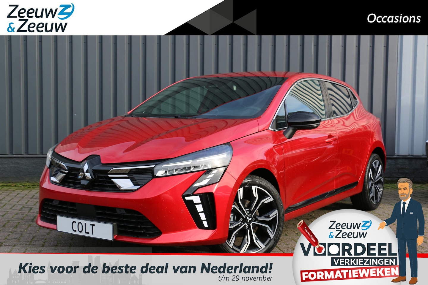 Mitsubishi Colt - 1.0T MT Instyle | DEMONSTRATIEAUTO | 8 JAAR GARANTIE | ADAPTIEVE CRUISE | APPLE CARPLAY/AN - AutoWereld.nl
