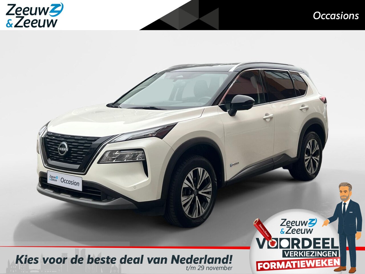Nissan X-Trail - 1.5 e-4orce N-Connecta 4WD 7p. |Navi | Climate | 360 camera | Keyless | Parkeersensoren V/ - AutoWereld.nl