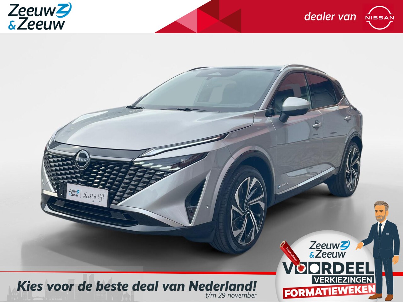 Nissan Qashqai - 1.5 e-Power Tekna Plus | Nu in prijs verlaagd! + € 6500 KORTING! | DIVERSE MODELLEN OP VOO - AutoWereld.nl