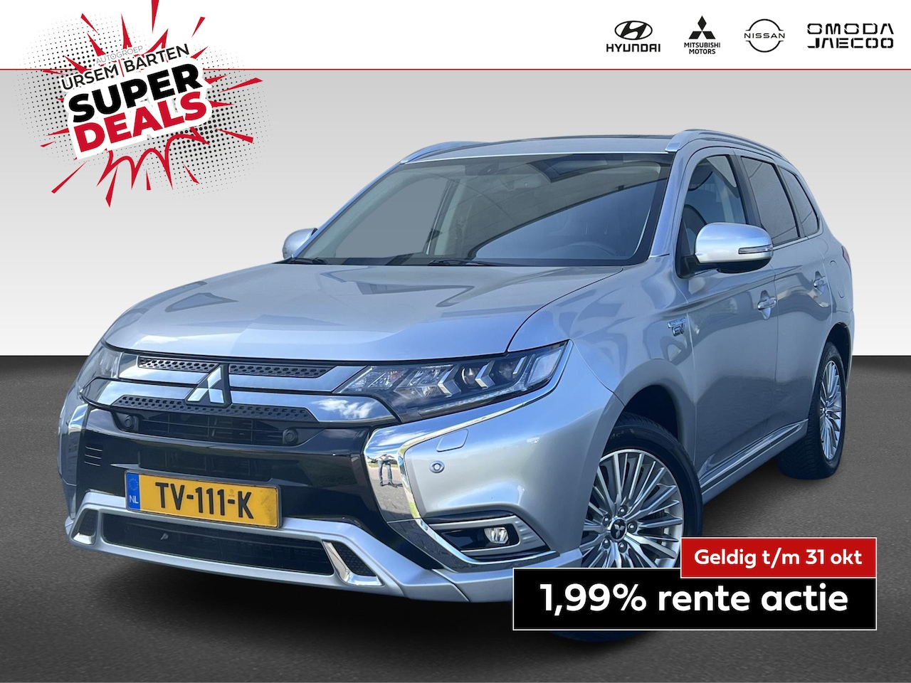 Mitsubishi Outlander - 2.4 PHEV Intense+ Trekhaak - AutoWereld.nl