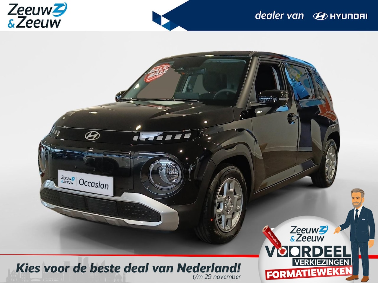 Hyundai Inster - Pulse 49 kWh +WTR PACK RUIM €3.000,- KORTING | BEPERKTE VOORRAAD! | PRIVATE LEASE V.A. 325 - AutoWereld.nl
