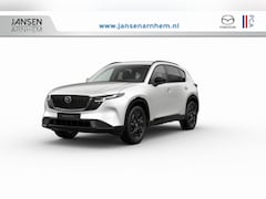 Mazda CX-5 - Homura - Zwart lederen interieur | 19-inch lichtmetalen velgen, Black | Alarmsysteem | Aut