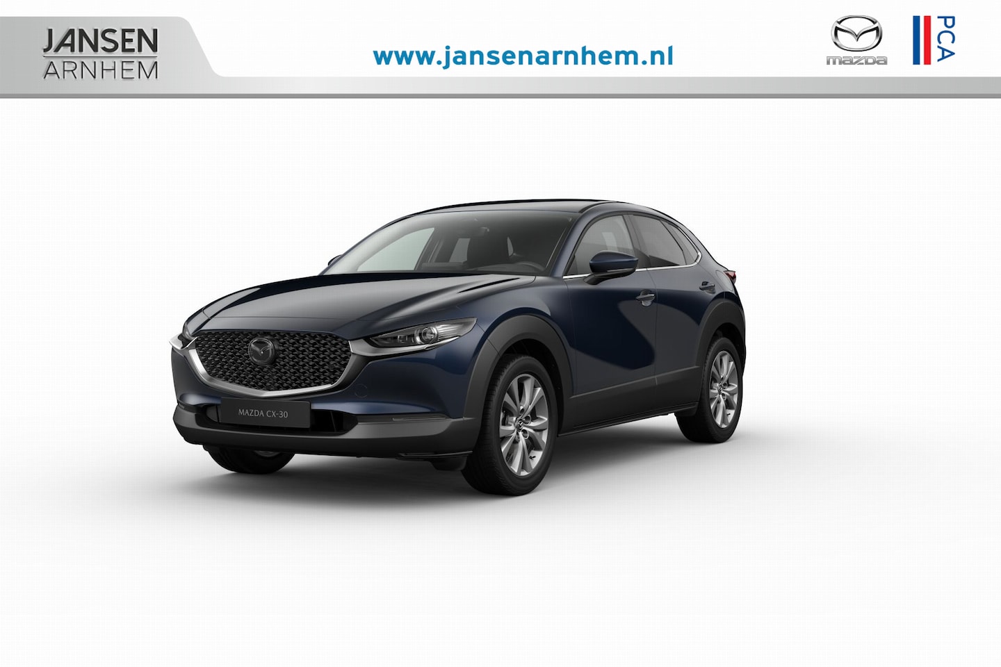 Mazda CX-30 - Exclusive-Line Business Edition | 18-inch lichtmetalen velgen, Silver | 360° View Monitor - AutoWereld.nl