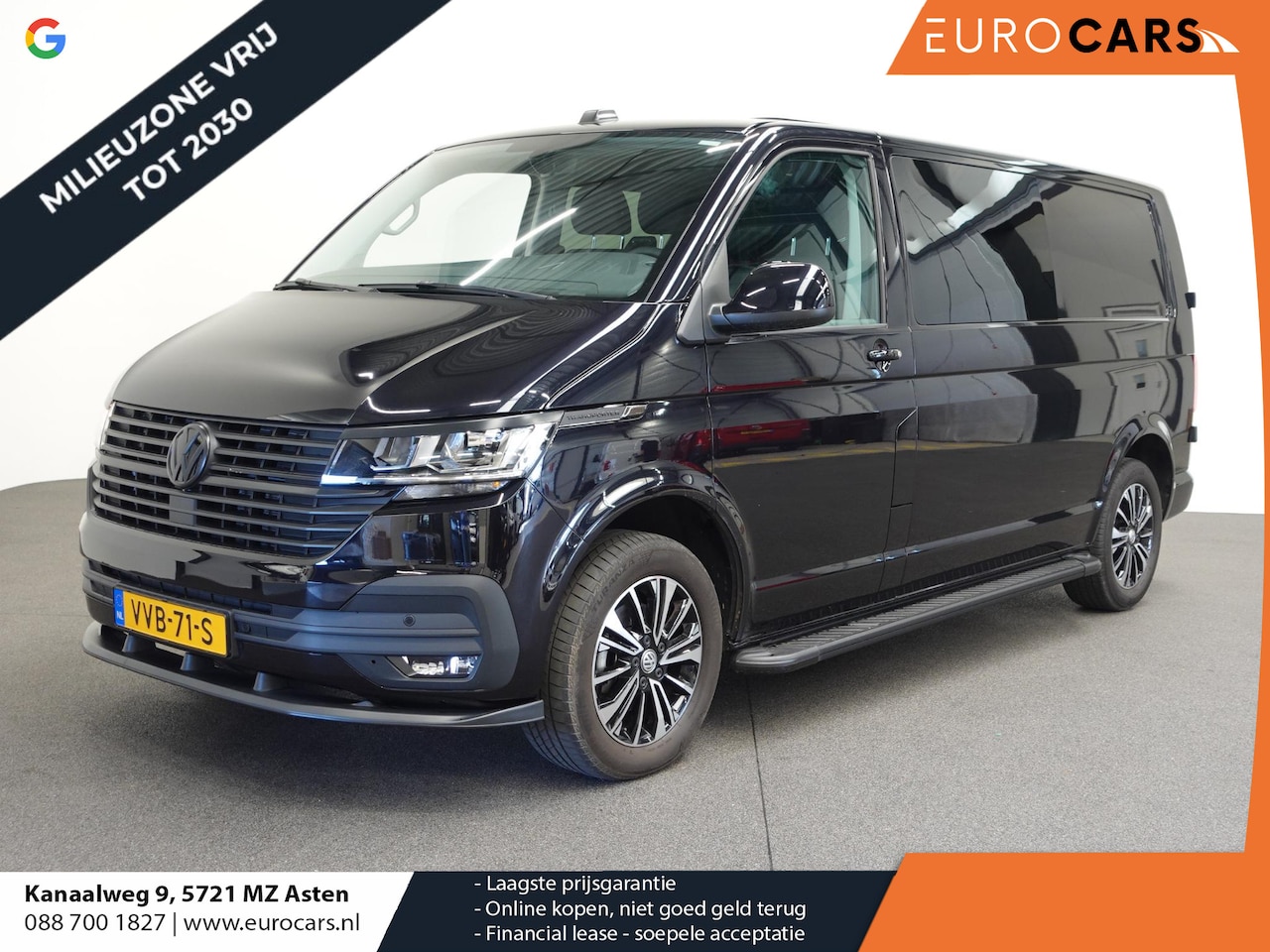 Volkswagen Transporter - 2.0 TDI L2H1 28 Dubbele Cabine Highline Automaat Cruise Control  Airco  Navigatie  PDC  Ca - AutoWereld.nl