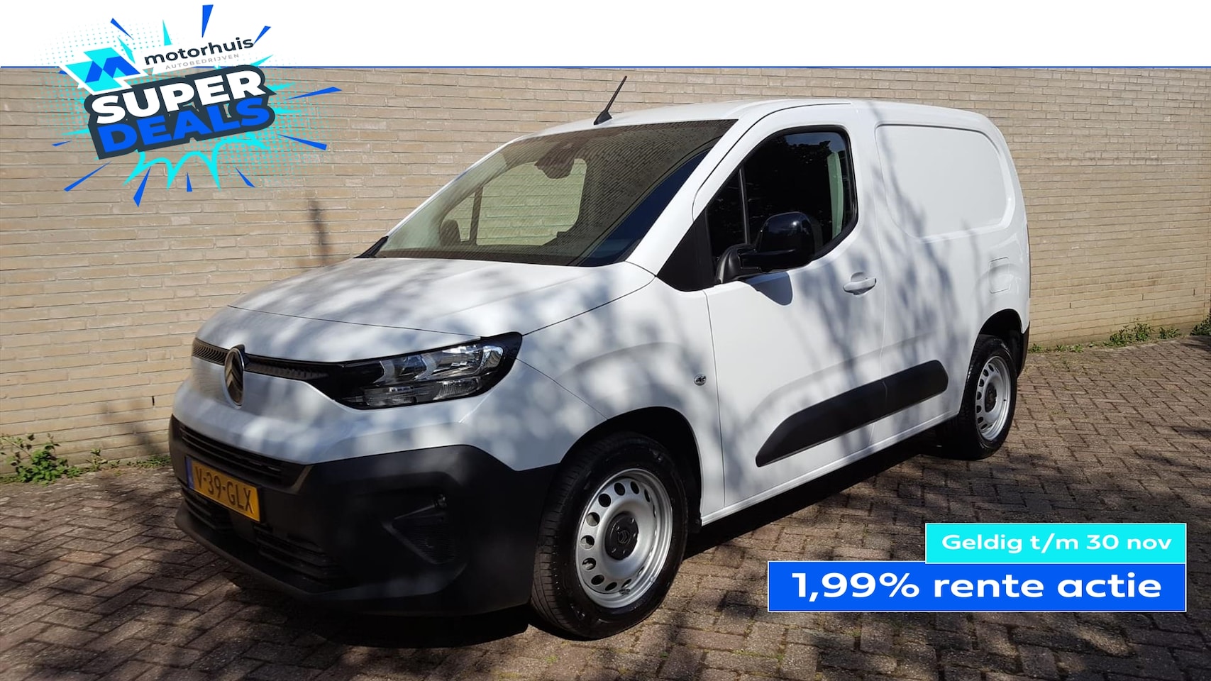 Citroën Berlingo - Van 100PK Diesel demo *EURO-6* géén B.P.M. belasting..!! - AutoWereld.nl