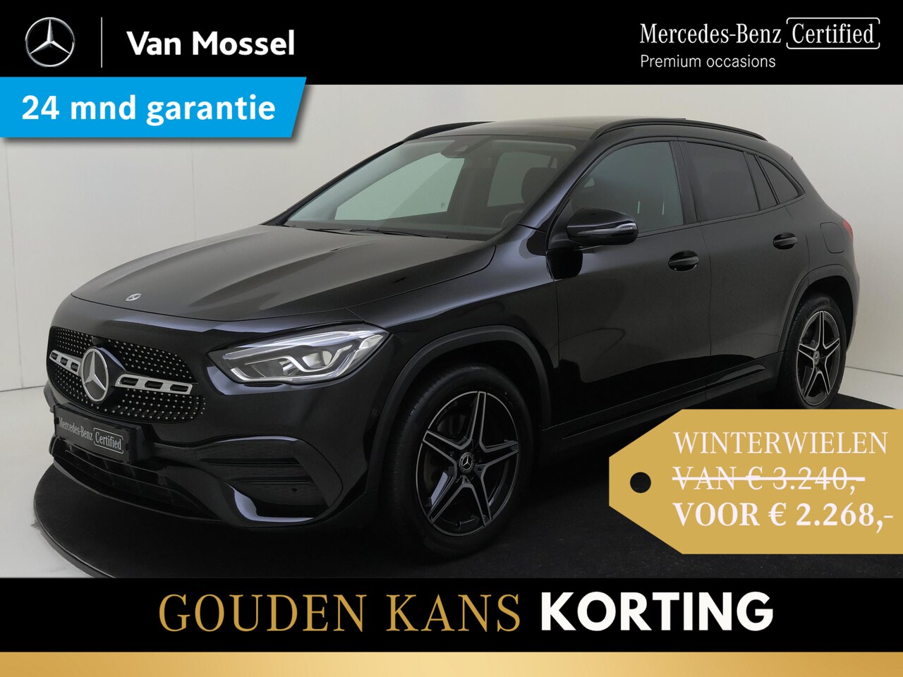 Mercedes-Benz GLA-Klasse - 250 e Business Solution AMG Limited /Panoramadak /Night pakket /CarPlay - AutoWereld.nl