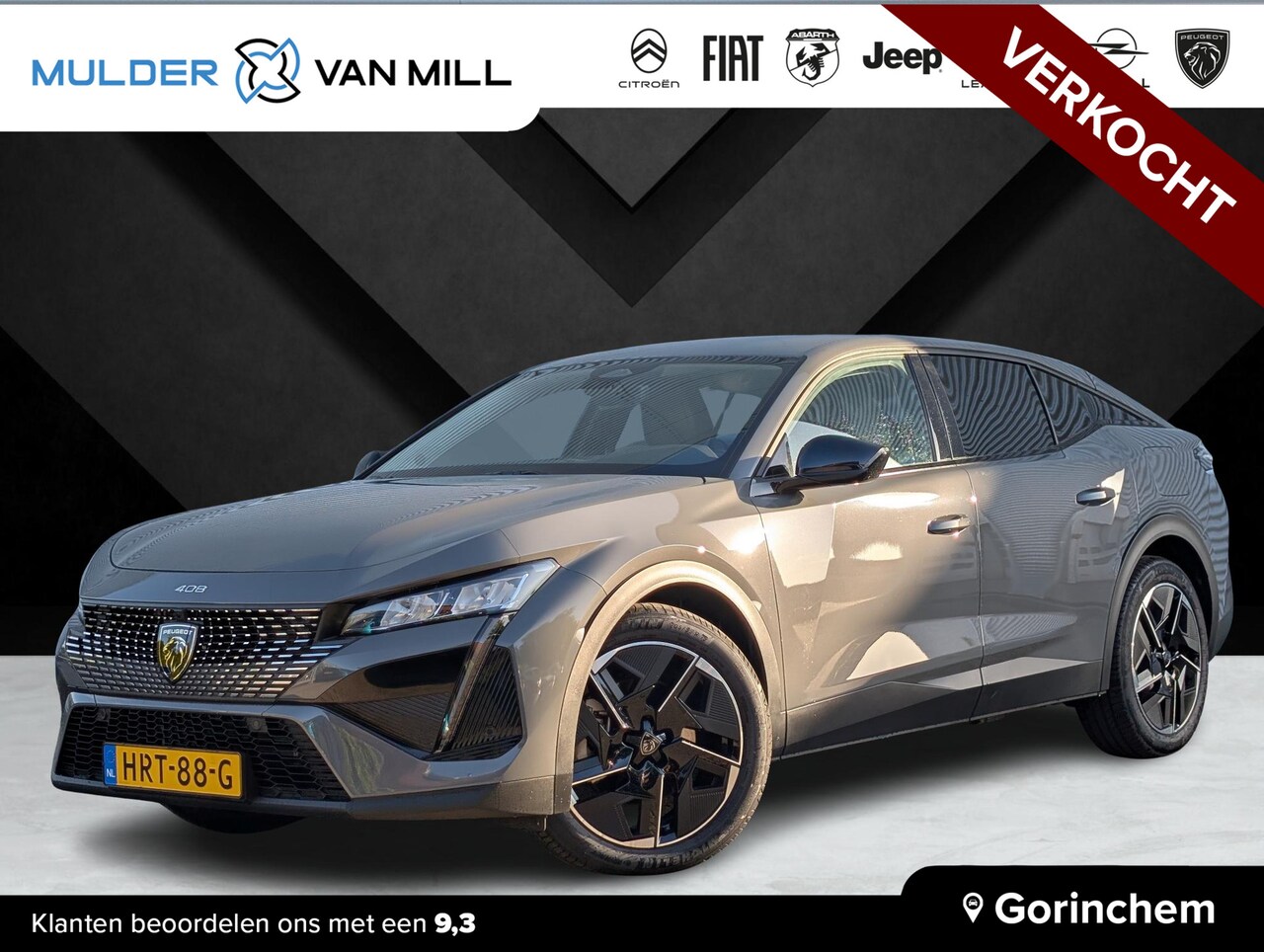 Peugeot 408 - Allure Avantage 1.6 HYbrid PHEV 225pk EAT8 | NAVI | 360° CAMERA | OBC-LADER 7,4kW | APPLE - AutoWereld.nl