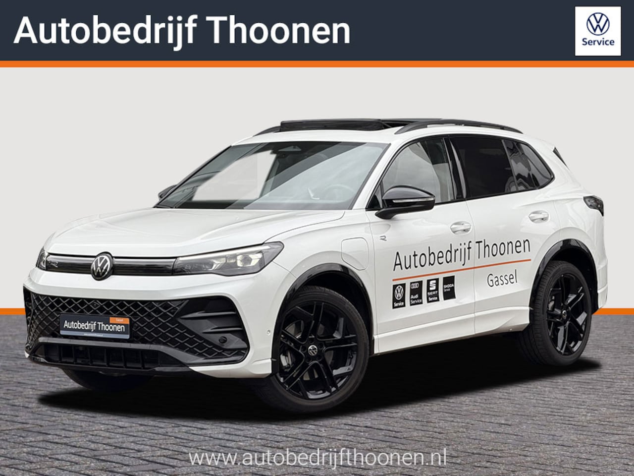 Volkswagen Tiguan - 1.5 eHybrid R-Line Business Trekhaak | 360° camera | Pano - AutoWereld.nl