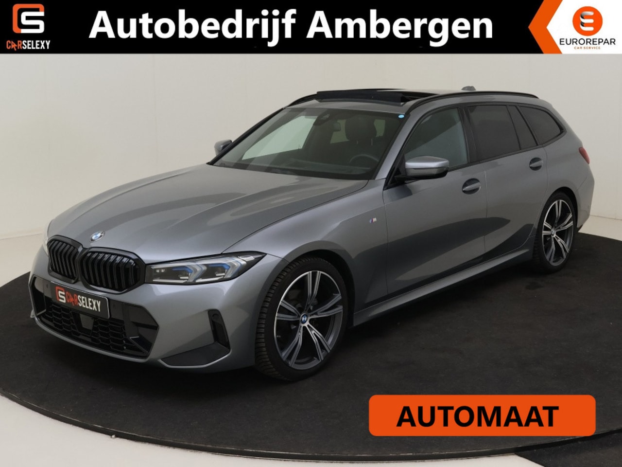 BMW 3-serie Touring - 318i M Sport / Pano / 19 inch / Adap. Cruise / Géén Afleverkost - AutoWereld.nl