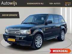 Land Rover Range Rover Sport - 4.2 V8 Supercharged|390PK|LEDER|H&K|NL AUTO|GOED ONDERHOUDEN|NAVI|MEMORY