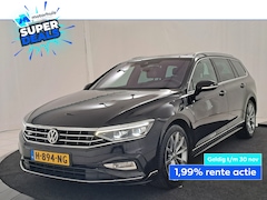 Volkswagen Passat Variant - 2.0 TSI 190PK DSG 3X R-LINE VIRTUAL PANO LEDER NAVI WINTERPACK NAP